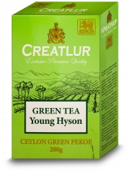 Чай зеленый Creatlur - Young Hyson, 200 грамм