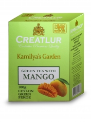 Чай зеленый цейлонский - Green Tea With Mango 100г