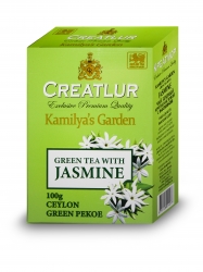 Зеленый чай CREATLUR Kamilya's Garden "Жасмин" 100гр